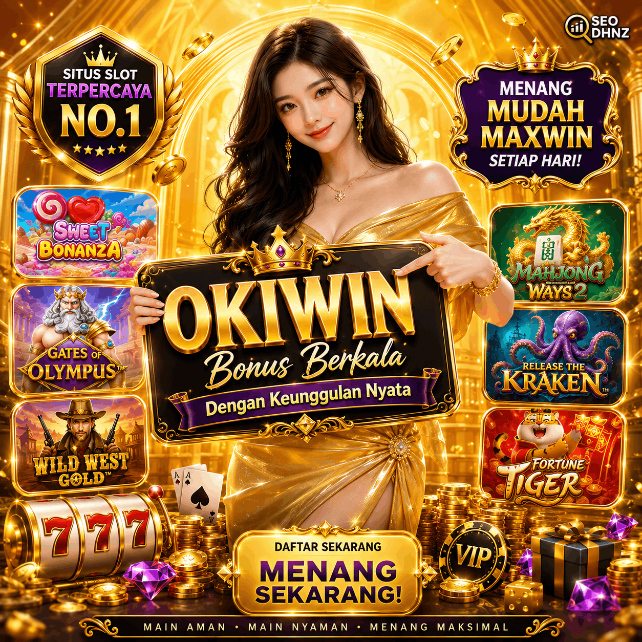 OKIWIN ❖ Raih Keberuntungan Terbaik Dengan Kemenangan Besar dan Peluang Emas